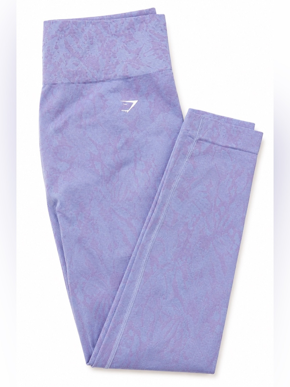 Gymshark Lavender Marbled High-Waist Leggings